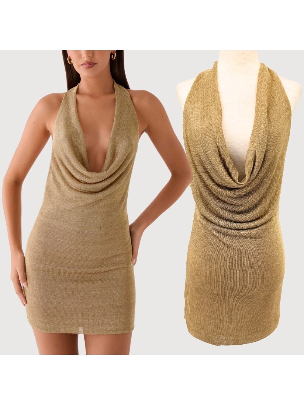 NWT Peppermayo Aradie Shimmer Mini Dress M